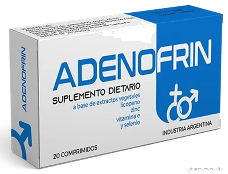 Adenofrin — suplemento dietario, 20 comprimidos