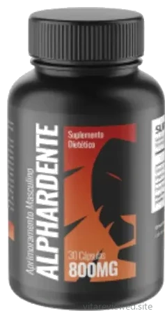 Alphardente — cápsulas para potência masculina