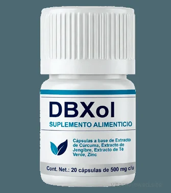 DBXol — suplemento alimenticio, 20 cápsulas