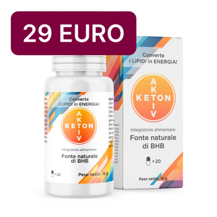Keton Aktiv — integratore alimentare in capsule