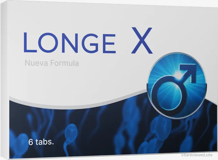 Longe X — suplemento alimenticio, 6 tabletas