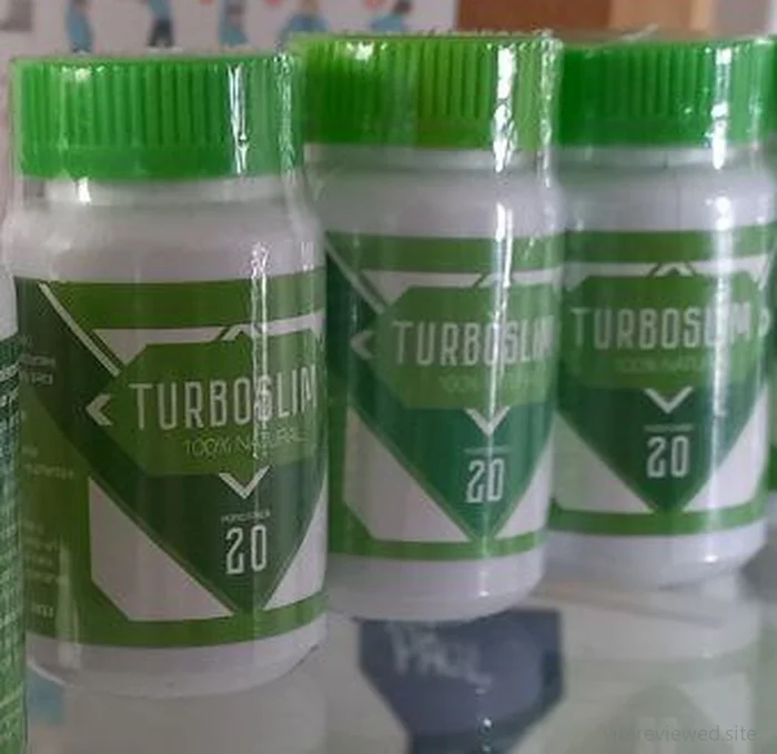 Turboslim — suplemento natural, 20 cápsulas