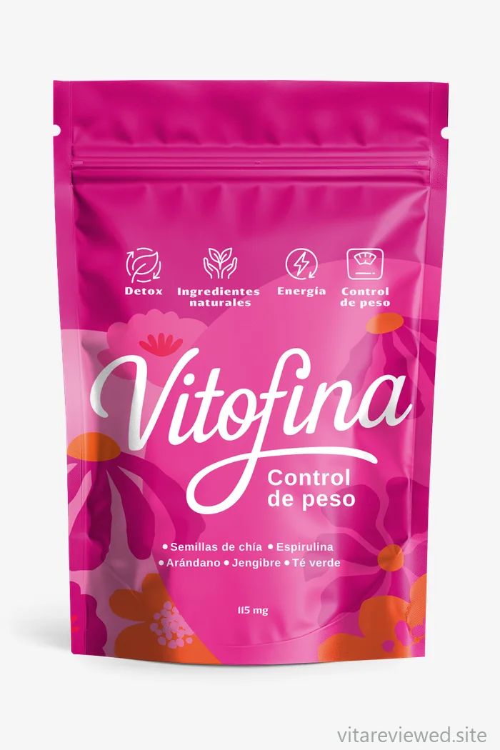 Vitofina — suplemento en polvo para el control de peso